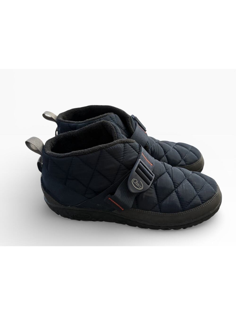 Chaco Ramble Puff Mens Size 10 Shoes Quilted Comfort Slip-on Storm Blue Navy